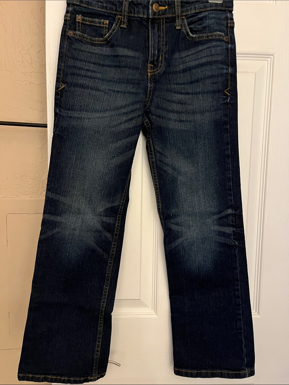 CAT&JACK Boys Dark Blue Bootcut Jeans
Size 10
